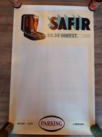 Blanco affiche safir brouwerij de gheest aalst, Verzamelen, Biermerken, Ophalen of Verzenden, Zo goed als nieuw