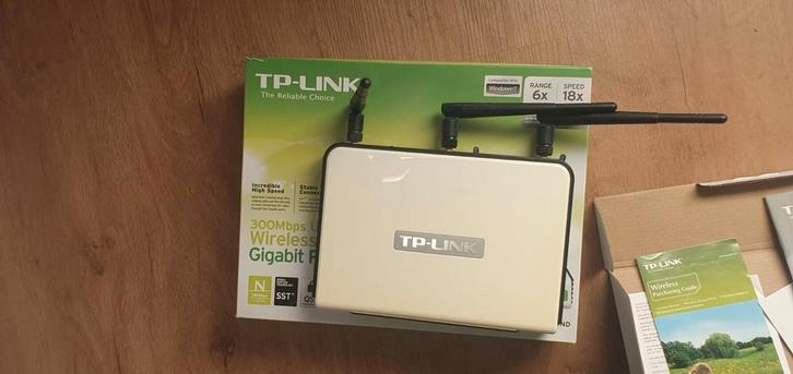 TP-LINK router TL-WR1043ND, Informatique & Logiciels, Routeurs & Modems, Utilisé, Routeur, Enlèvement ou Envoi