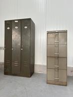 Vintage lockers en lade dossier kast, Vintage, Enlèvement, Utilisé