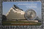 2 euros Coincard Lettonie 2015 Présidence du Conseil de l'Un, Enlèvement ou Envoi, Autres pays, 2 euros, Série