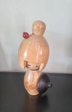 Mooie kokeshi van Miyashita, Hajime (1940-2006) 25 cm, Verzenden