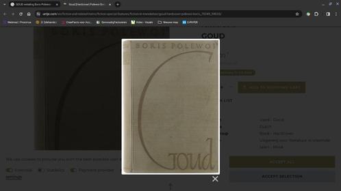 GOUD vertaling van boek door Boris Polewoi, Boeken, Romans, Zo goed als nieuw, Wereld overig, Ophalen of Verzenden