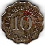 Mauritius : 10 Cents 1978 KM#33 Ref 15492, Postzegels en Munten, Munten | Afrika, Ophalen of Verzenden, Overige landen, Losse munt