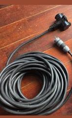 Neopreen verlengkabel stroomkabel ABL stekker 2.5mm 30 meter, Doe-het-zelf en Bouw, Elektriciteit en Kabels, Ophalen of Verzenden