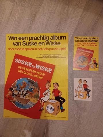 S&W poster Solo puzzel-spel + antwoordkaart + sticker beschikbaar voor biedingen