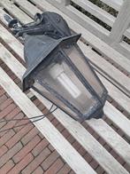 Buitenverlichting :Lantaarn in smeedijzer, Tuin en Terras, Ophalen, Gebruikt, Netvoeding, Hanglamp