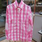 Blouse nieuw stretch ruit roze wit Cavallaro mt 38, Kleding | Dames, Maat 38/40 (M), Cavallaro, Nieuw, Ophalen of Verzenden