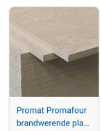 Promat Promafour Restplaat 65cm x 2m50cm, Ophalen, Gebruikt