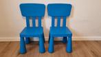 Chaise pour enfant Ikea Mammut bleue (2 pièces), Enlèvement ou Envoi, Comme neuf
