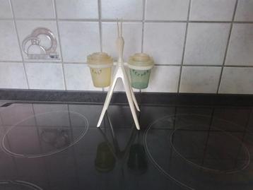 Tuperware setje ' Peper & zout ' Vintage  beschikbaar voor biedingen