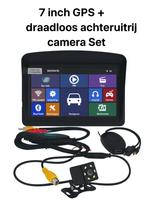 7' Camper GPS met Draadloos Achteruitrijcamera.BLUETOOTH, Caravans en Kamperen, Info@drktech.be, Oosterwennel 35 Genk, Nieuw, Ophalen of Verzenden