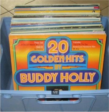 44 LP's met muziek van de jaren 60-70 beschikbaar voor biedingen