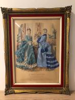 Gravure met modeprent, Antiek en Kunst, Ophalen