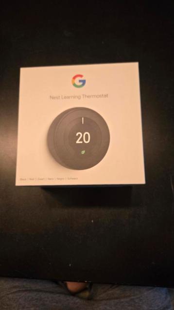 Thermostat v3 nest noir, Enlèvement, Comme neuf