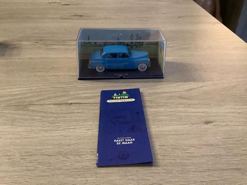 Kuifje miniatuur auto raket naar de maan (Nieuw) (Schaal 1/4, Verzamelen, Stripfiguren, Nieuw, Beeldje of Figuurtje, Kuifje, Ophalen of Verzenden