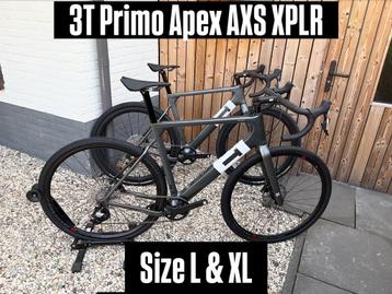 3T Primo Apex AXS 3T Discus wielen maat L&XL OP=OP beschikbaar voor biedingen
