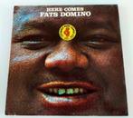 Vinyl LP Here comes Fats Domino Piano blues rock jazz pop, Ophalen of Verzenden, 12 inch, Jazz