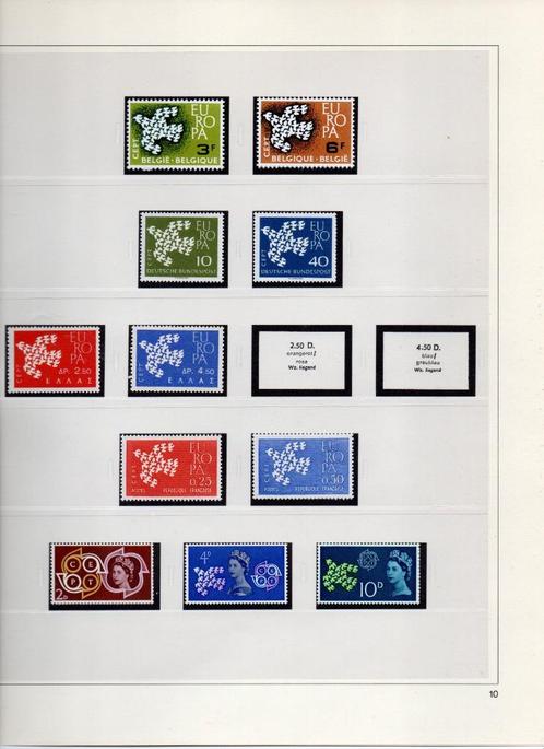 Timbre neuf ** EUROPA Année 1961, Postzegels en Munten, Postzegels | Europa | België, Postfris, Postfris, Ophalen of Verzenden