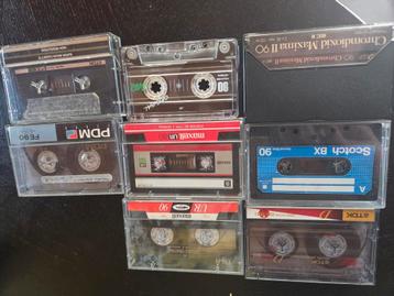 Cassette tapes beschikbaar voor biedingen