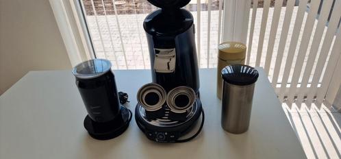 philips senseo viva cafe en melkopschuimer, Electroménager, Cafetières, Comme neuf, Cafetière, Enlèvement