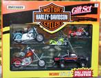 Harley Davidson Matchbox Set, Ophalen of Verzenden, Zo goed als nieuw, Overige typen, Matchbox