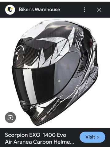 Scorpion exo 1400 carbon L beschikbaar voor biedingen