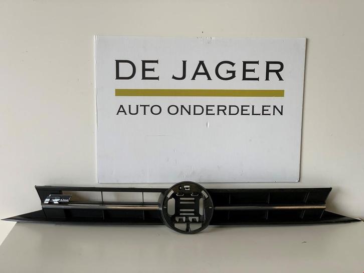 VW POLO 2G GRILLE GRILL R- LINE ORIGINEEL 2G0953651N, Auto-onderdelen, Carrosserie, Volkswagen, Gebruikt