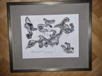 Uniek werk  Lucebert  Gesigneerd en Gedateerd  1992  Afmetin, Antiek en Kunst, Ophalen