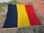 Vlag belgie met franjes, Verzamelen, Militaria | Algemeen, Ophalen of Verzenden