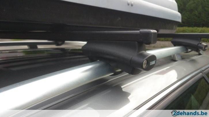 TE HUUR dakdragers Thule voor gesloten en open dakrailing, Auto diversen, Dakkoffers, Zo goed als nieuw, Ophalen of Verzenden