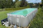 Intex Ultra Frame zwembad  5,5 meter MET warmtepomp, 400 cm of meer, Rechthoekig, Ophalen of Verzenden, Opzetzwembad