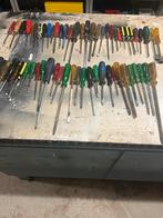 63 schroevendraaiers, Doe-het-zelf en Bouw, Gereedschap | Handgereedschap, Ophalen, Gebruikt