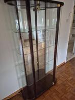 VITRINEKAST, Ophalen, Glas, 50 tot 100 cm, Zo goed als nieuw