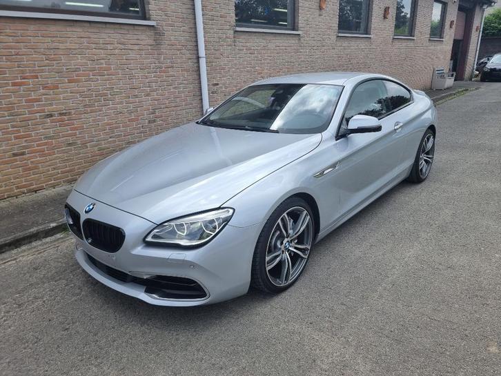 BMW 640 dA cuir électrique GPS €6 Navi capteur av ar, Auto's, BMW, Bedrijf, Te koop, 6 Reeks, ABS, Adaptieve lichten, Airbags