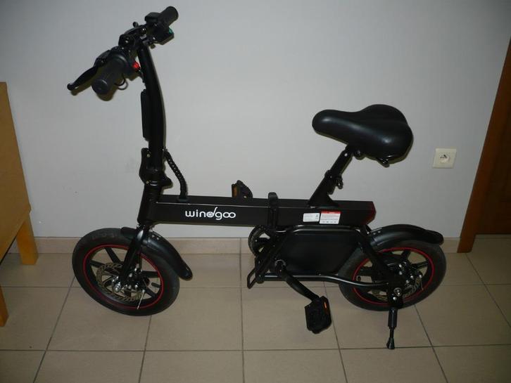 VOUWFIETS WINDGOO, Fietsen en Brommers, Fietsen | Vouwfietsen, Zo goed als nieuw, Totaal opvouwbaar, Ophalen