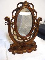 Miroir Coiffeur Art Nouveau H 41 Venise✨💎😍🤗🎁👌, Enlèvement ou Envoi, Ovale, Moins de 50 cm, Moins de 100 cm