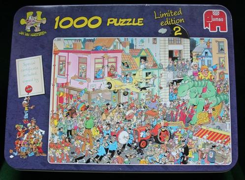 puzzel Jan Van Haasteren limited edition Carnaval, Hobby & Loisirs créatifs, Sport cérébral & Puzzles, Neuf, Puzzle, 500 à 1500 pièces