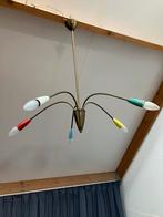 Vintage Spider Sputnik jaren 50/60 hanglamp 5 armen, Ophalen of Verzenden, Gebruikt