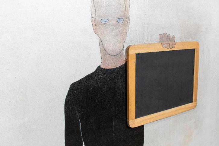 Modern werk van Yves Velter, Antiquités & Art, Art | Peinture | Moderne, Enlèvement