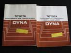Cahier d'atelier sur le châssis Toyota Dyna, Enlèvement ou Envoi