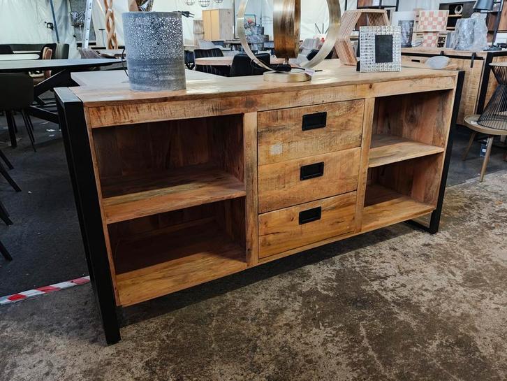 Dressoir mangohout (outlet), Huis en Inrichting, Complete inboedels, Ophalen