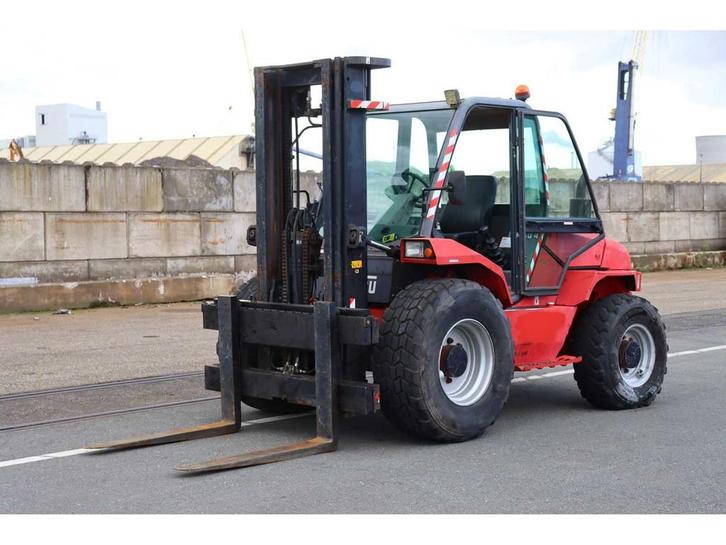Manitou - 2006 - M50-4x4 - 4.7M Triplex, Side-Shift, dichte, Zakelijke goederen, Machines en Bouw | Heftrucks en Intern transport