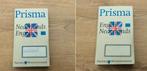 2 prisma woordenboeken: Engels-Nederlands /Nederlands-Engels, Livres, Dictionnaires, Enlèvement ou Envoi, Comme neuf, Anglais