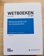 Wetboeken op maat - 2021, Boeken, Ophalen, Zo goed als nieuw, Hoger Onderwijs, Intersentia