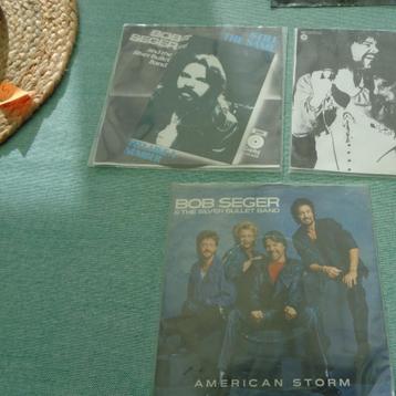 Bob Seger And The Silver bullet Band/ Vinyl singels. beschikbaar voor biedingen