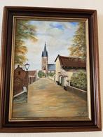 Schilderij kerk, Antiek en Kunst, Ophalen