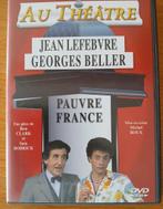 DVD "Au théâtre ce soir" Pauvre France, Vanaf 12 jaar, Ophalen, Zo goed als nieuw, Stand-up of Theatershow