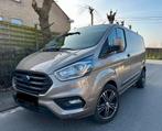 Ford Transit Custom lichte vracht in topstaat, Auto's, Bestelwagens en Lichte vracht, Beige, 5 deurs, Particulier, Cruise Control