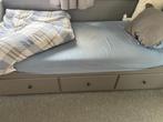 Ikea Hemnes Bed, 80 cm, Grijs, Zo goed als nieuw, Hout