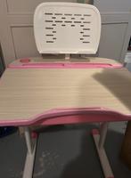 Bureau et chaise enfant rose ajustable Merkell, Enlèvement, Réglable en hauteur, Utilisé, Bureau